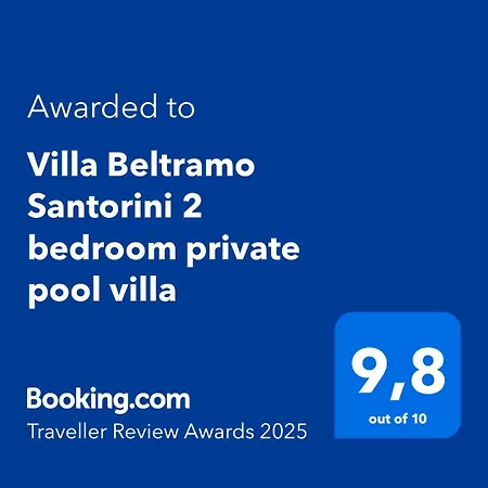 Beltramo Santorini 2 Bedroom Private Pool Villa *