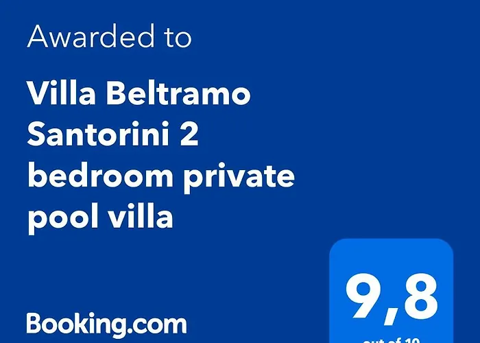 Beltramo Santorini 2 Bedroom Private Pool Villa *